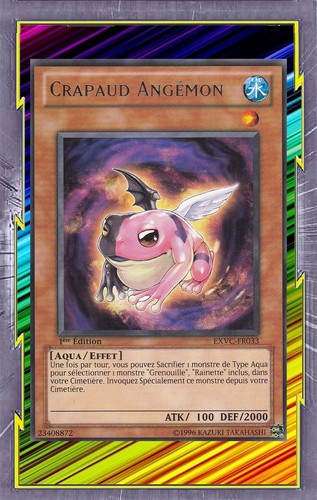 Crapaud angémon exvc fr033 - crapaud,