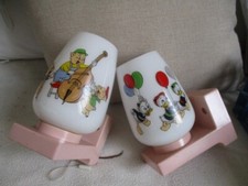 paire d appliques roses pour chambre d'enfant Disney