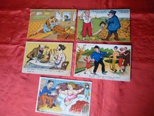 lot x5 Cartes Postales
