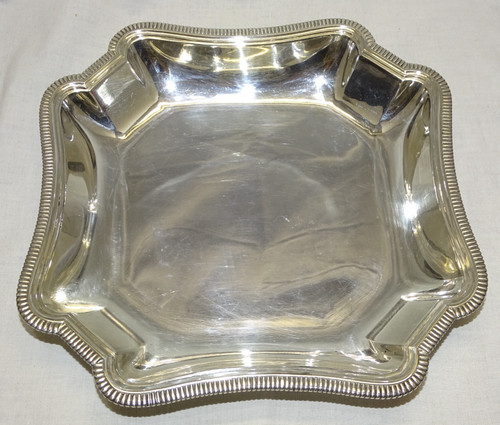 Joli plat argent massif - -joli,