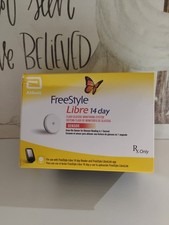 FreeStyle LlBRE 14 Day  Sensor New In Sealed Box - 12/31/25