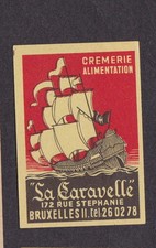 Ancienne étiquette allumettes