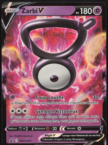 Carte pokémon zarbi - zarbi-v, swsh300