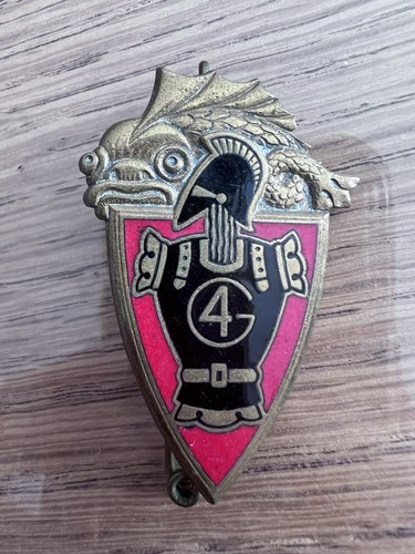 Original militaire insigne 4º - militaire,
