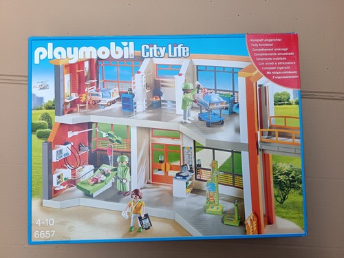 Boite vide playmobil 6657 - boite,