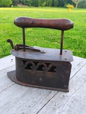  Rare ,Très Grand Fer à Repasser en Fer Ancien, XVIIIe  ...