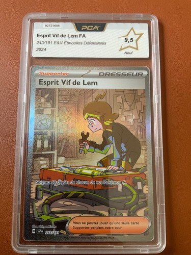 Carte pokémon gradée - gradÉe, 9.5