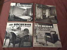 AU BUCHERON 4 CATALOGUES ART