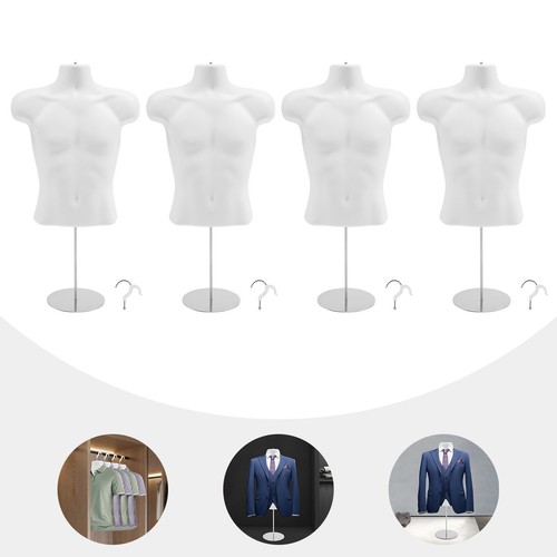 Pack male mannequins hollow - 4,