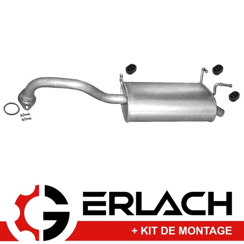 Silencieux arriere pour - , nissan