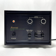 vintage SANSUI BA-60 Solid State Compact Stereo Basic Amplifier Japan