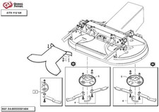 Kit Disque Droit Mulching +