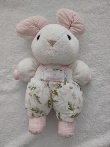 Ancien doudou souris grelot - souris,