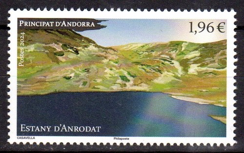 Timbre andorre français - timbre,