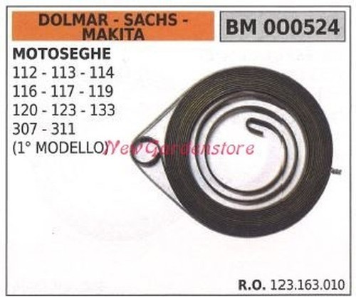 Ressort démarrage dolmar - de,