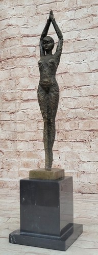 Bronze art sculpture dancer - bronze,