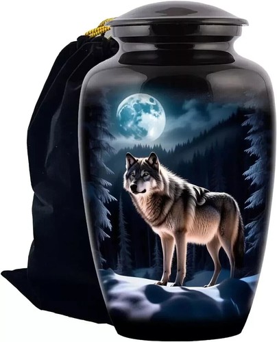 Urnes crémation wolf - urnes,