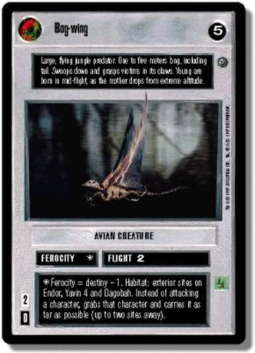 Bog wing star wars - bog-wing, (l)