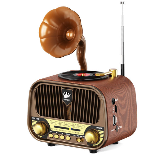 Retro bluetooth radio - retro,