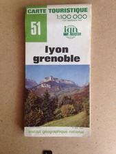 Carte IGN verte 51 LYON