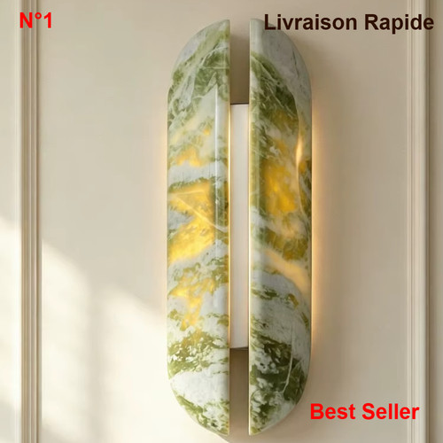 Lampe murale moderne marbre - lampe,