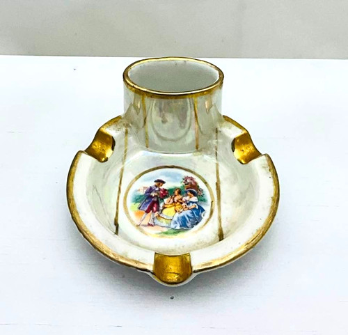 Rare ancien cendrier - ancien, avec