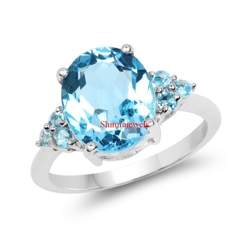 Naturel bleu gemme topaze avec - gemme,