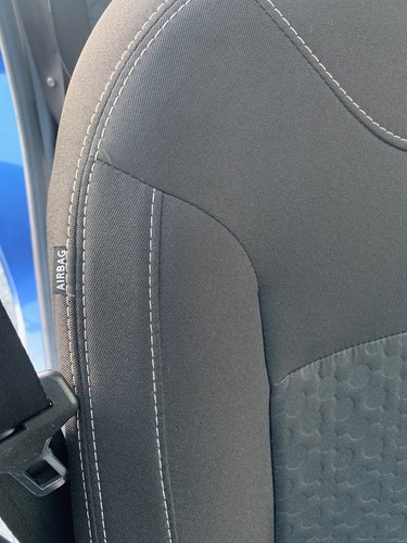Seat identification mat front