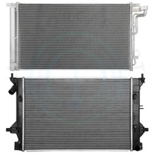 Radiator & AC Condenser Cooling Kit For 2017 18-2020 Hyundai Elantra 2.0L L4