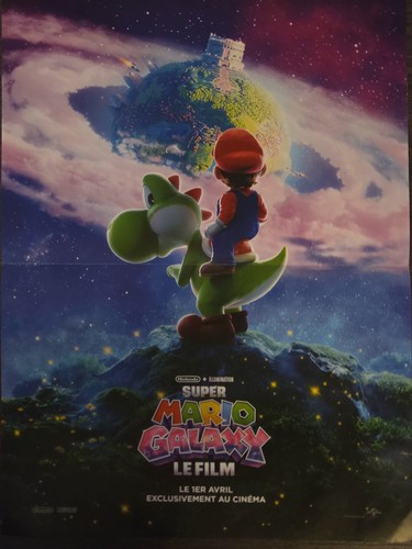 Affiche super mario galaxy - affiche,