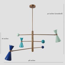 Luminaire lustre Spoutnik 3