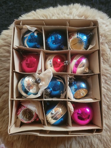 Boîte boules de noël - boÎte,