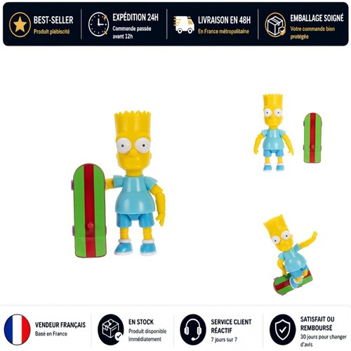 Figurine articulée bart - figurine,