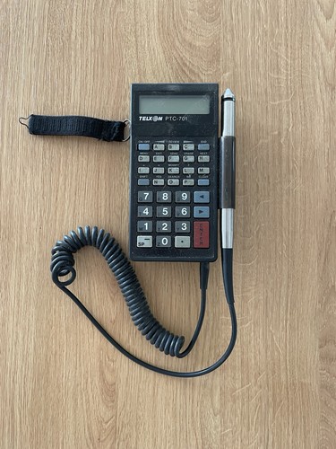 Telxon ptc 701 vintage - telxon,