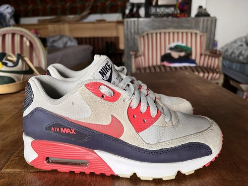 Nike air max gris - 90, bleu