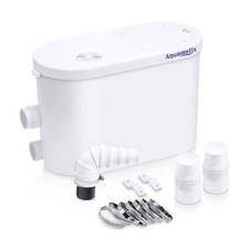Aquamatix Silencio 2 400W Broyeur Sanitaire Petit 10,5m Pompe Sanitaire 135L/min