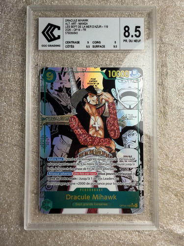 Carte one piece op14 mihawk - one,
