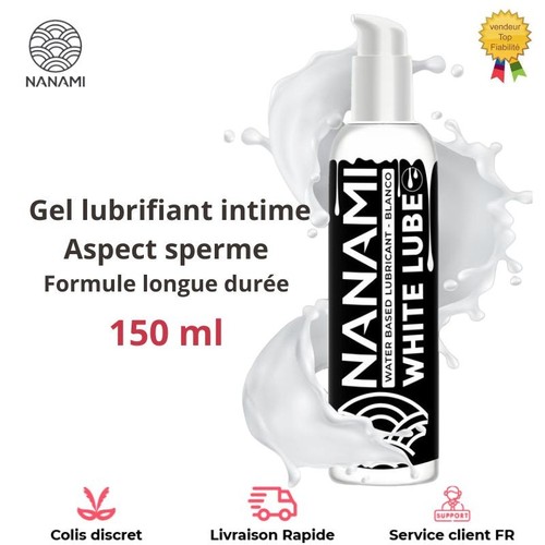 Lubrifiant effet sperme 150ml - lubrifiant,