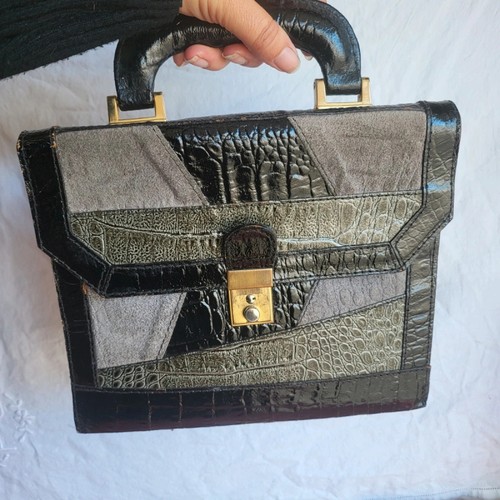 Sac vintage en cuir - 👜,