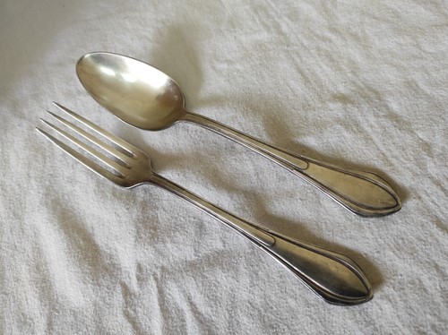 Anciens couverts fourchette - 2,