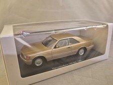 SCHUCO 43U00098 MERCEDES BENZ 560 SEC 1989 Beige 1/43 