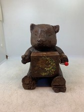 ANCIEN OURS FORET NOIR EN BOIS