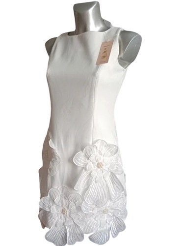 Jardinvue robe blanche à - jardinvue,