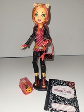 Monster High Toralei poupée 1ere Vague + livret Et Accessoires 
