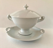 Petite Soupière blanche en Porcelaine de Limoges France