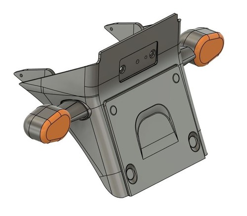 Rear fender bavette - bavette,