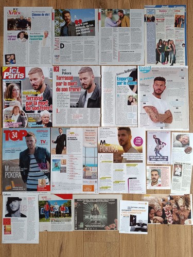 Pokora coupures de presse - pokora,