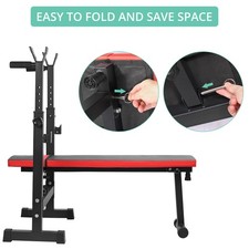 Banc de Musculation Appareils de Fitness Abdominaux Durable Banc charge 200kg