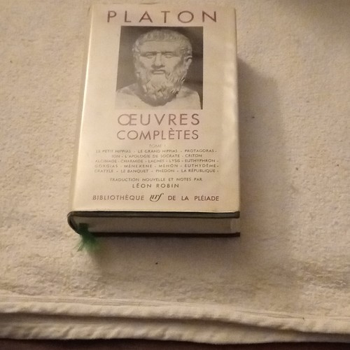 Platon œuvres complètes tome - Œuvres,