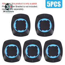 ADHESIVE QUAD LOCK 3M Swivel Patch Handlebar Bracket for Cell Phone Holder P